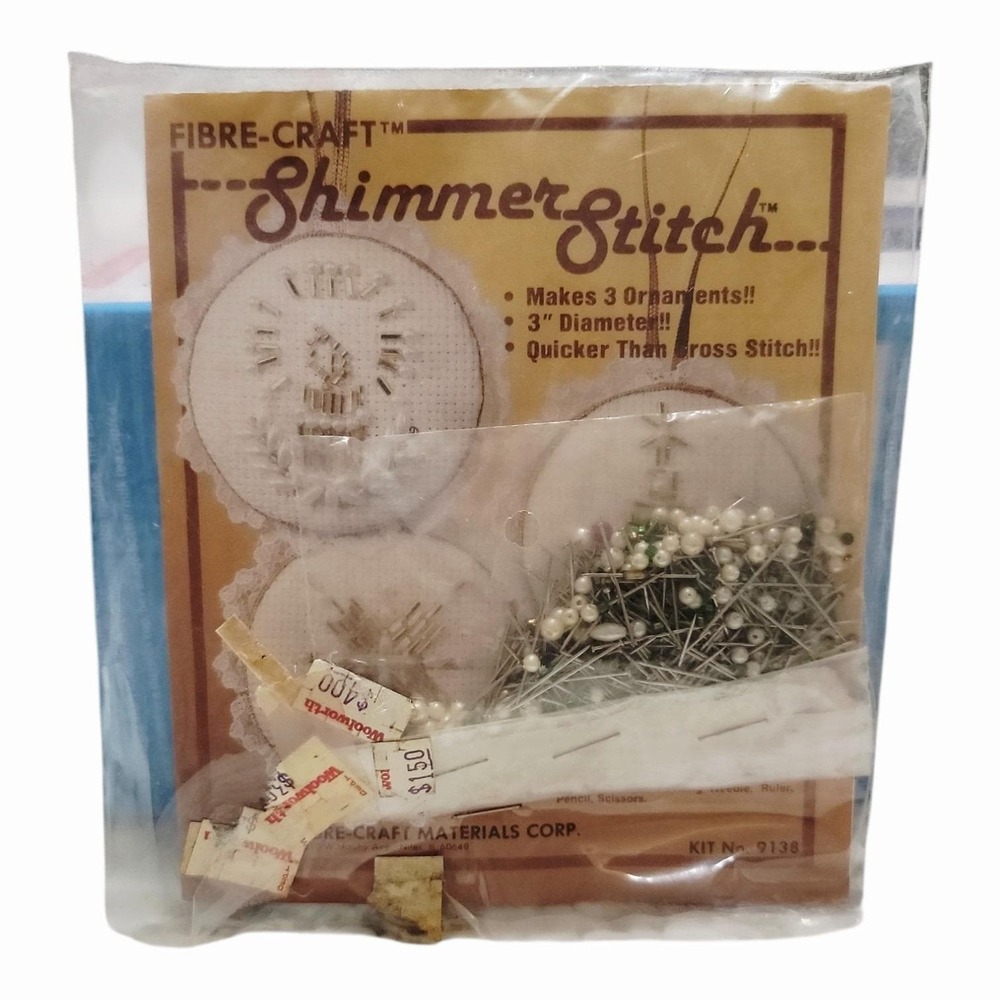 Lot 4 Vintage Christmas Cross Stitch Kits Country Wireworks Country Treasures - Picture 10 of 11